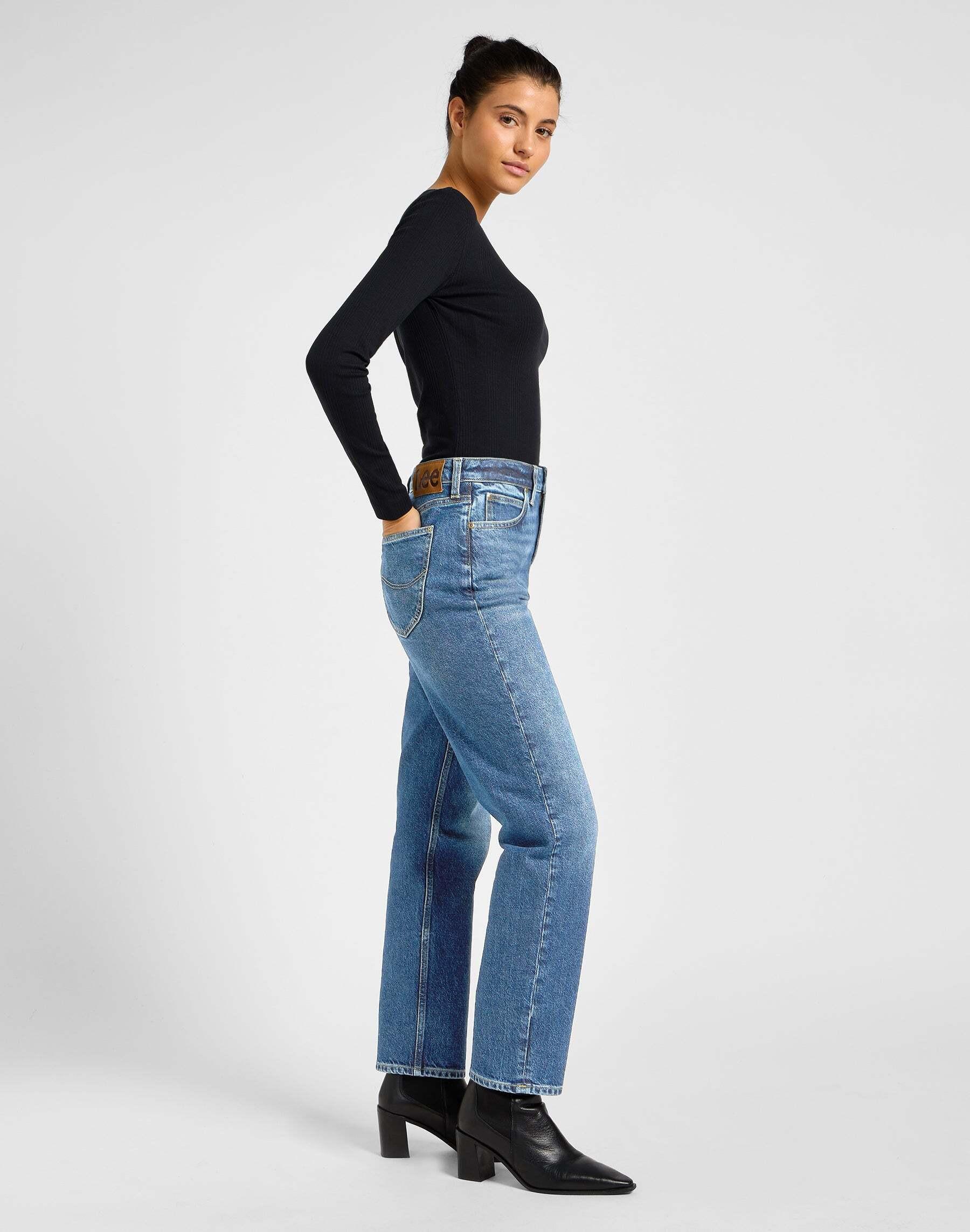 Lee  Jeans Straight Leg Carol 