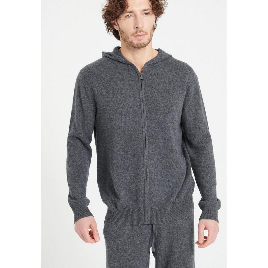 Studio Cashmere8 LUKE 6 Kapuzen-Sweatshirt mit Reissverschluss  