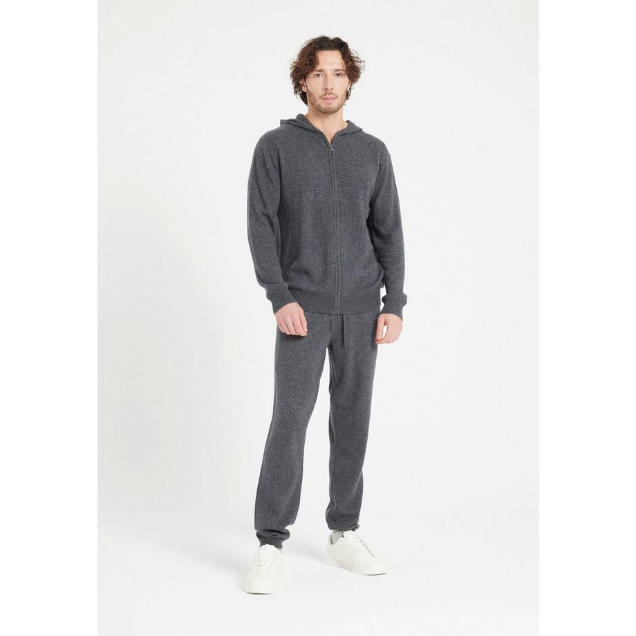 LUKE 6 Kapuzen-Sweatshirt mit Reißverschluss - 100% Kaschmir