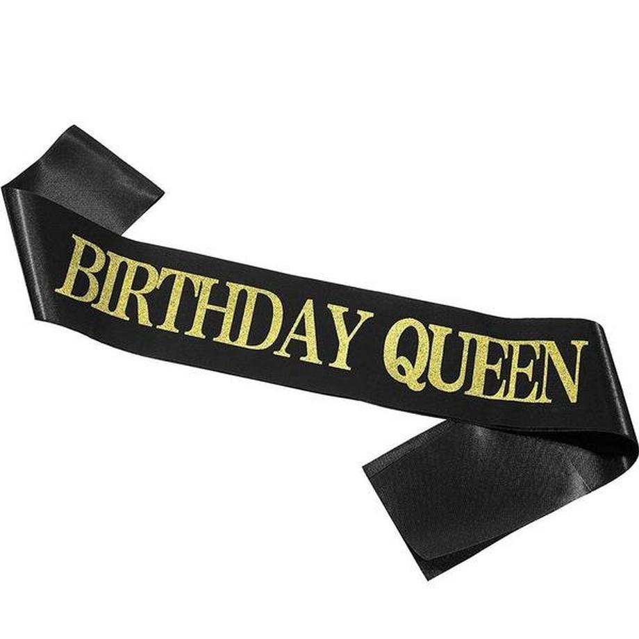 eStore  Band, Birthday Queen - Schwarz 