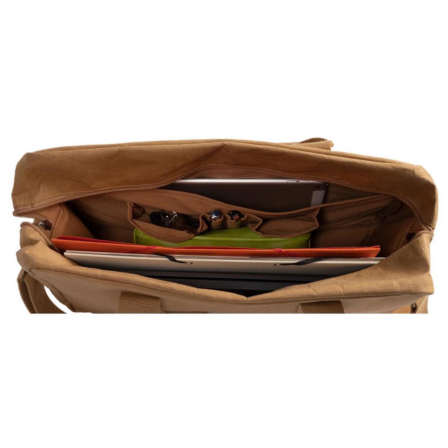 Exacompta Eterneco Sacoche Papier Effet Cuir 39x29x15cm  