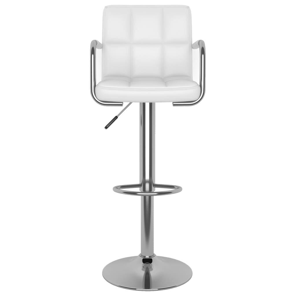 VidaXL Tabouret de bar cuir artificiel  