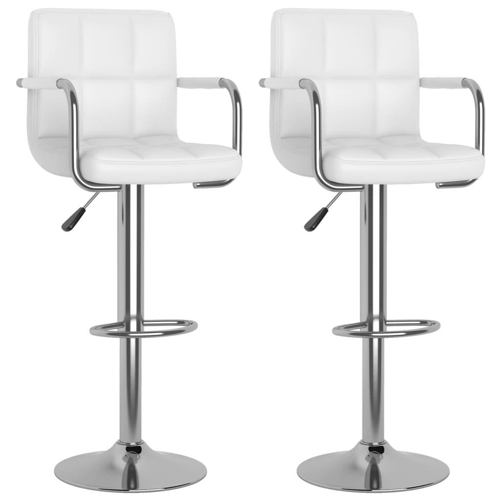 VidaXL Tabouret de bar cuir artificiel  