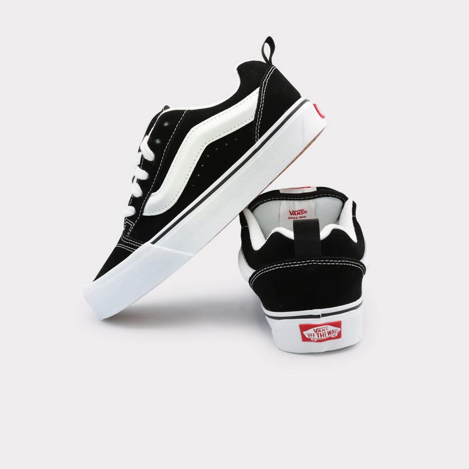 VANS Knu Skool Black White Sneakers  