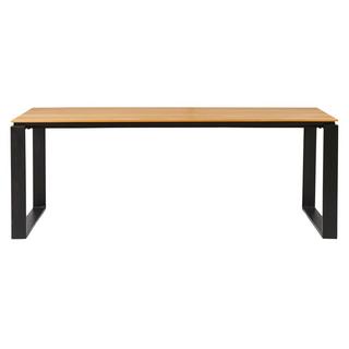 SCHOU Table de jardin MARTINUS polywood teck, 210x100cm  