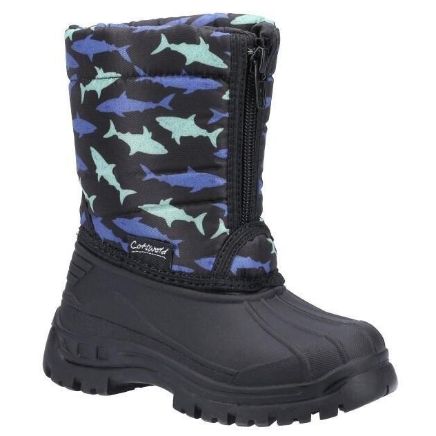 Image of Schneestiefel Iceberg, Haifisch Unisex Schwarz 39