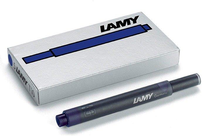 LAMY LAMY Tintenpatrone T 10 1210655 blau-schwarz 5 Stück  