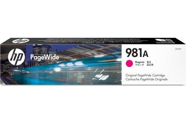 Image of HEWLETT PACKARD HP Tintenpatrone 981A magenta J3M69A PW Enterprise 556 6000 S. - ONE SIZE