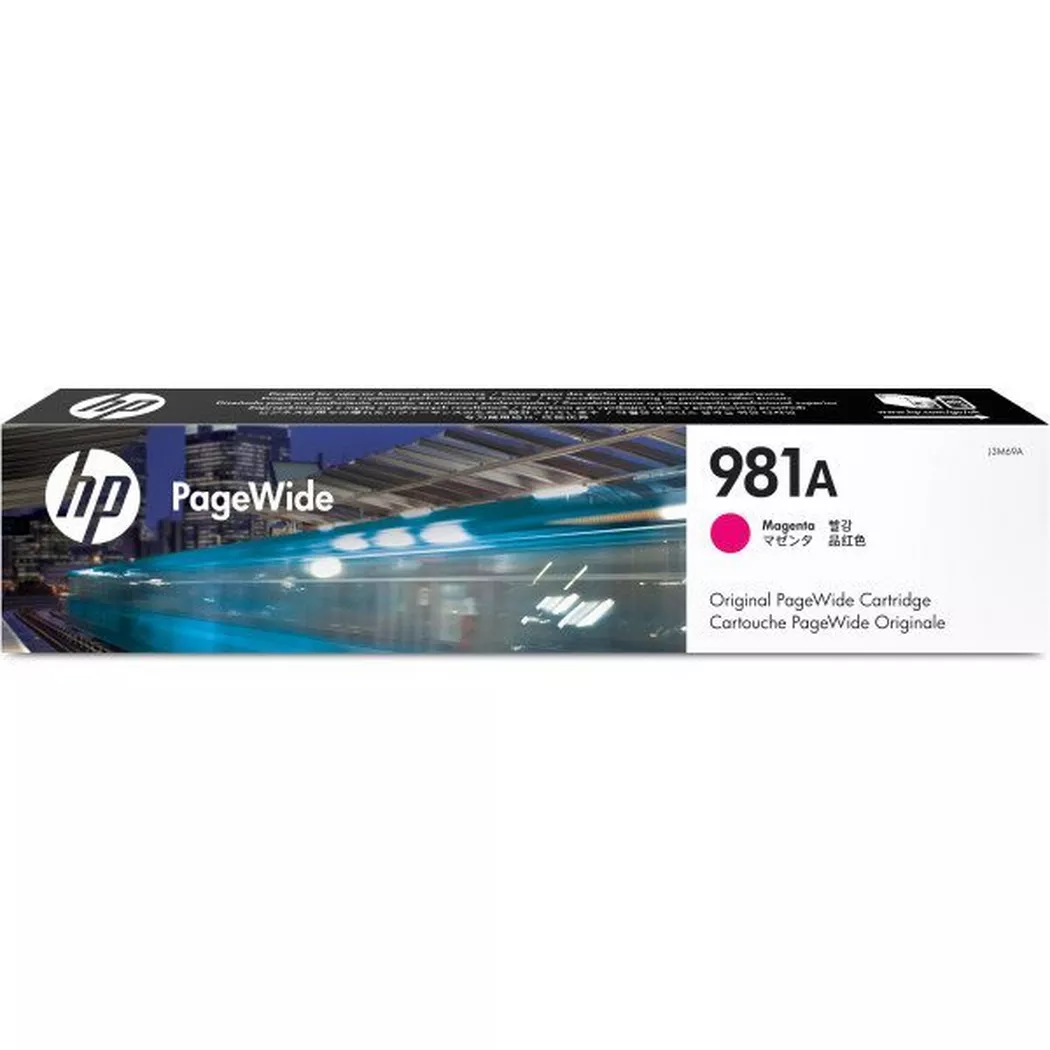 Hewlett-Packard – HP Tintenpatrone 981A magenta J3M69A PW Enterprise 556 6000 S., One Size