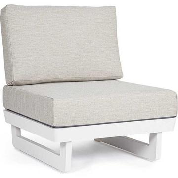 Chaise de jardin modulable Infinity blanc