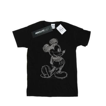 Mickey Mouse Sketch Kick TShirt