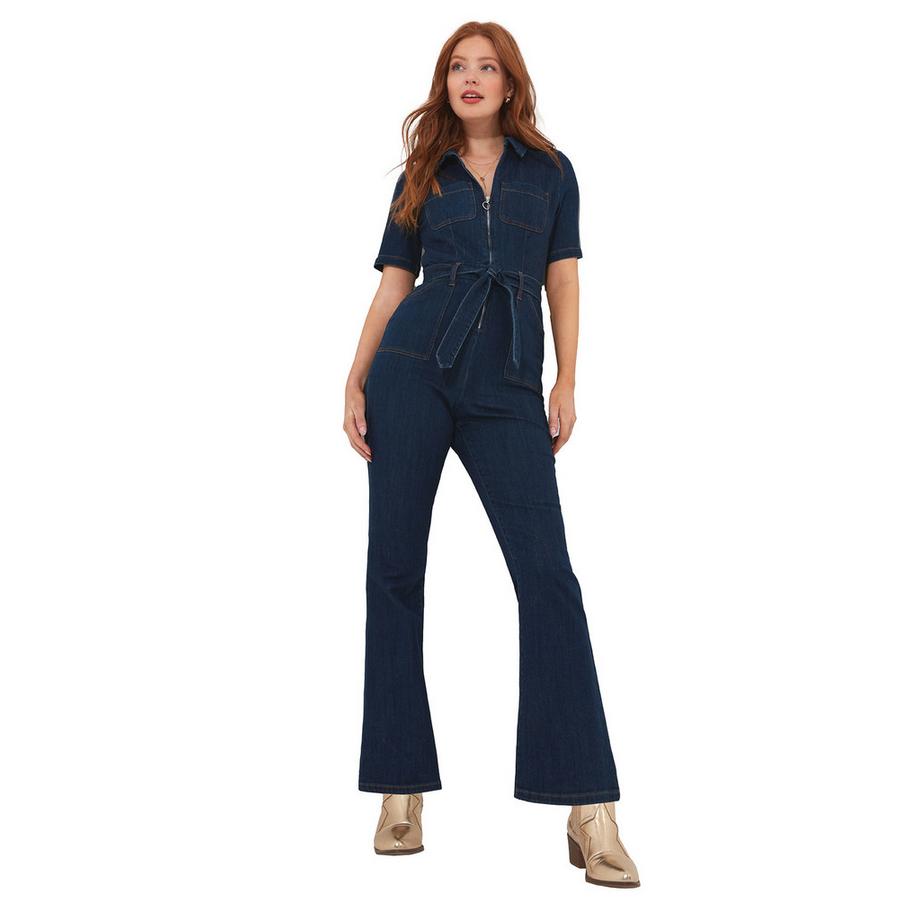 Joe Browns PETITE Tuta Denim Retrò con Cerniera  