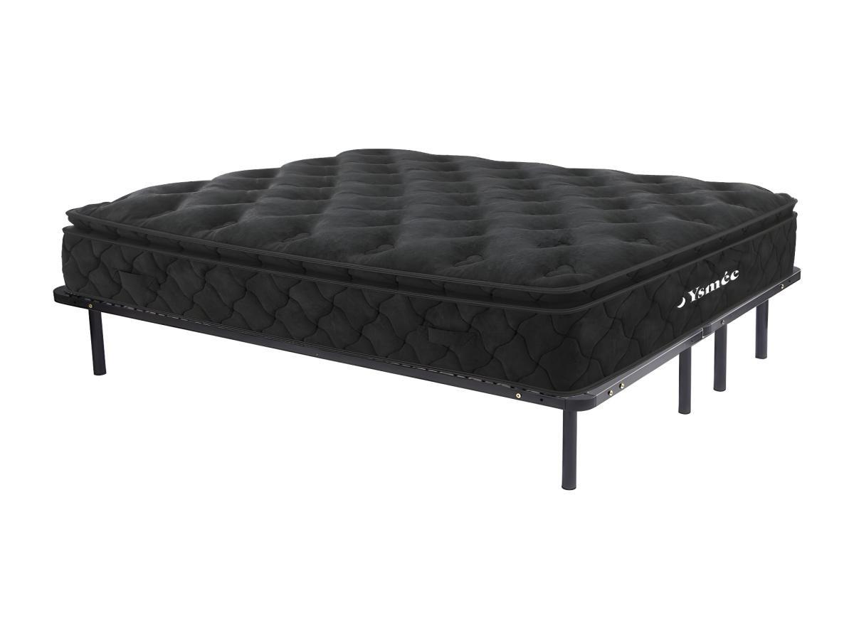 Image of Taschenfederkernmatratze Lattenrost Set BLACK DREAM 10 Taschenfederkernmatratze Lattenrost Set BLACK DREAM 10