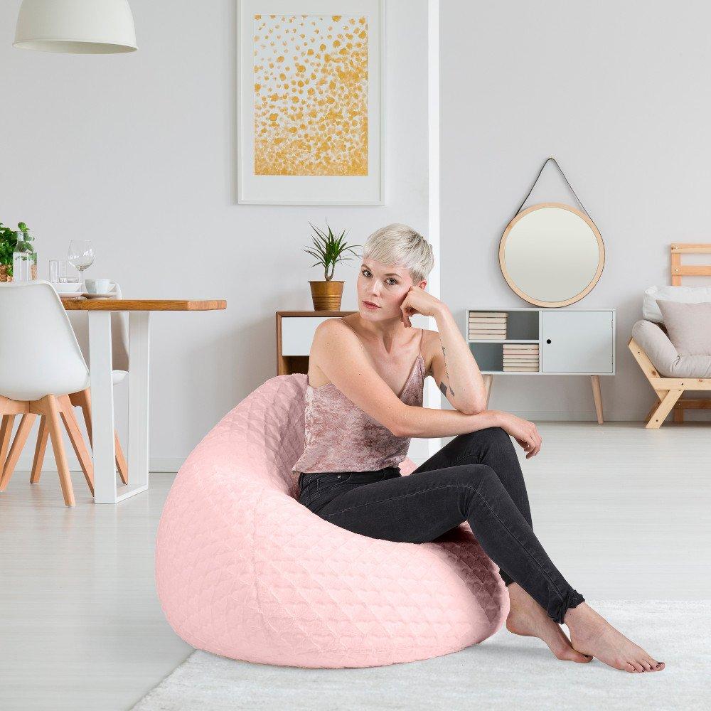 Sitting Point Sitzsack Beanbag Fluffy Hearts  