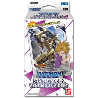 Bandai  Starter Deck Venomous Violet ST-6 - Digimon Card Game 