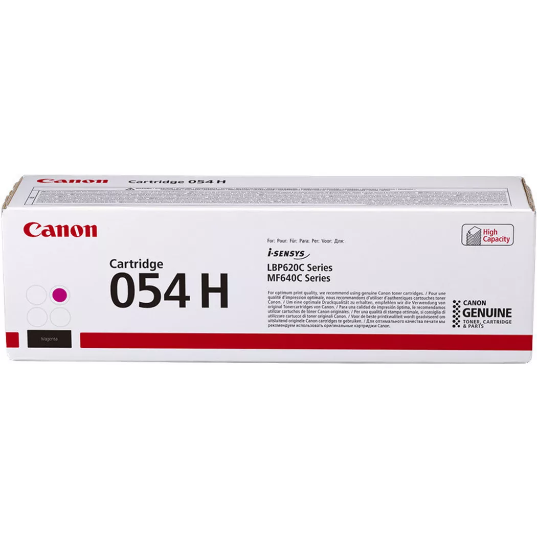Canon – Toner-Modul 054H magenta CRG 054 MH LBP621/MF641 2300 Seiten, One Size