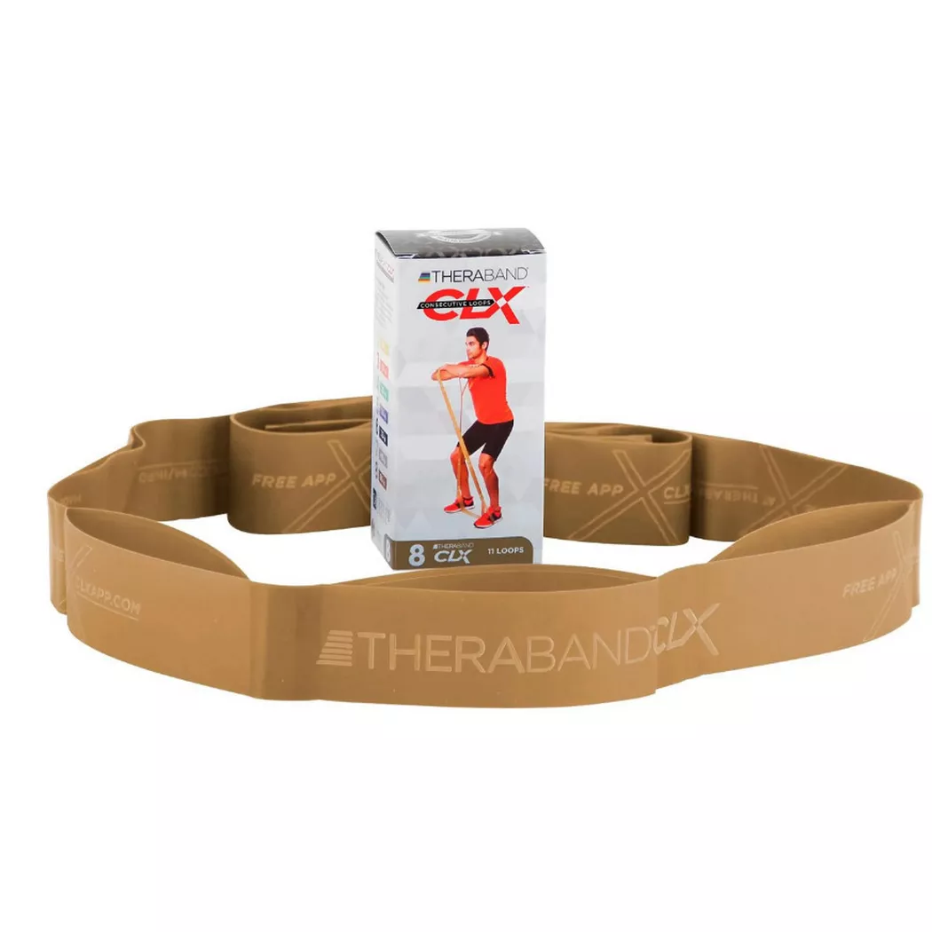 TheraBand Fitnessband "CLX", Gold, Maximal stark