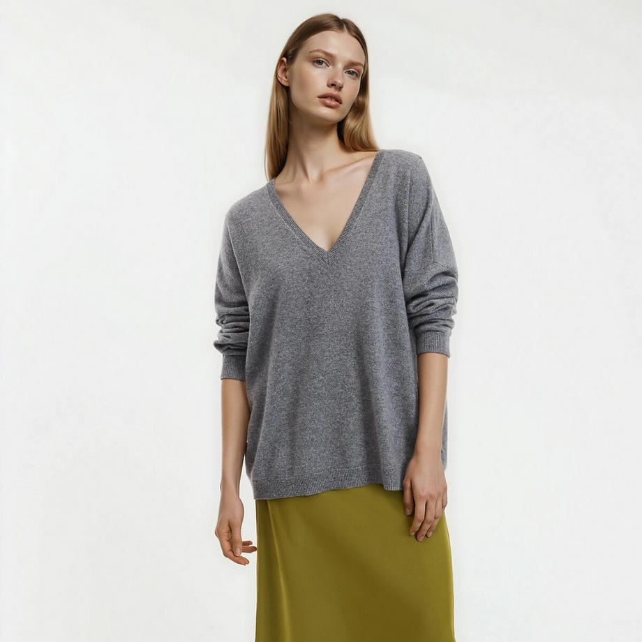 Pullover aus feinem Kaschmir-Strick