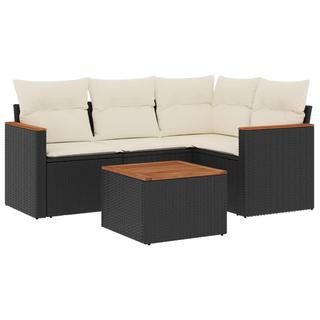 VidaXL Garten sofagarnitur poly-rattan  