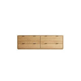 Tikamoon TV Schrank aus massivem Eichenholz 180 cm Senson  