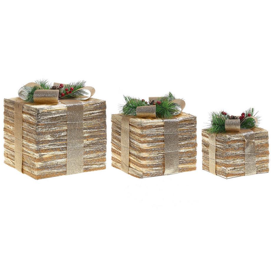 Lot de 3 décorations de Noël en Matière synthétique  TOFTE