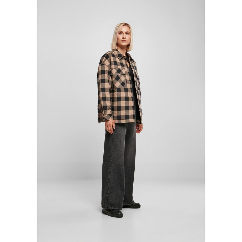URBAN CLASSICS Camicia di flanella a quadri imbottita  