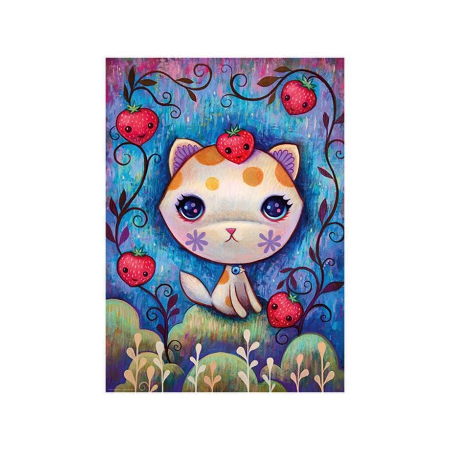 Heye  Puzzle Strawberry Kitty (1000Teile) 