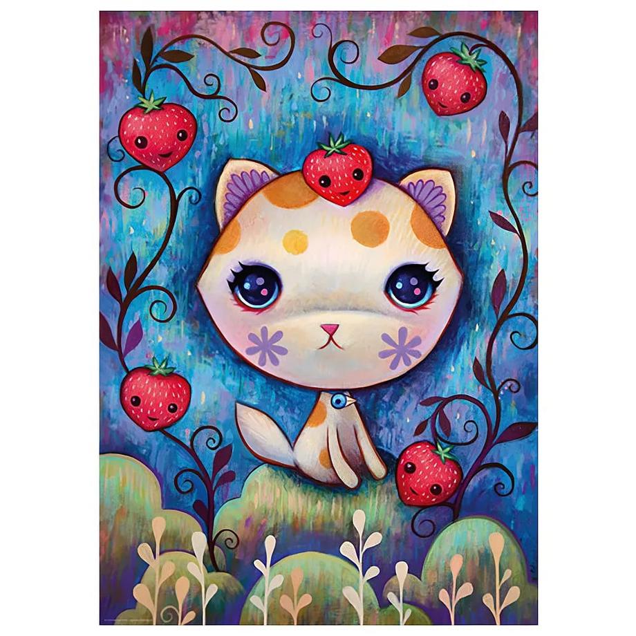 Heye  Puzzle Strawberry Kitty (1000Teile) 