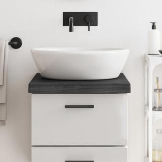 VidaXL  piano per bagno Legno di quercia 