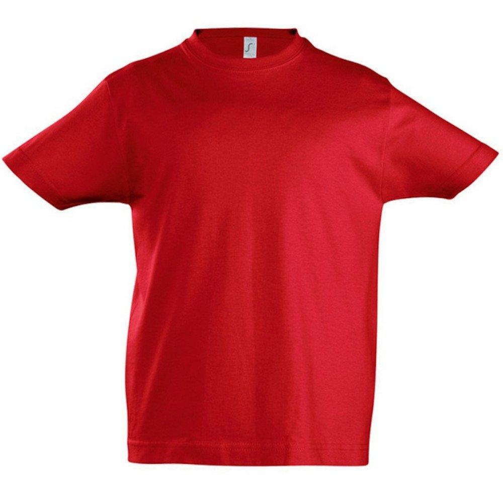Image of Imperial Tshirt, , Kurzarm Jungen Rot Bunt 12A