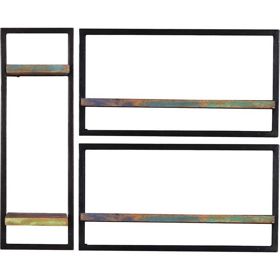 Wandregal River bunt 95x25x75 (3-tlg)