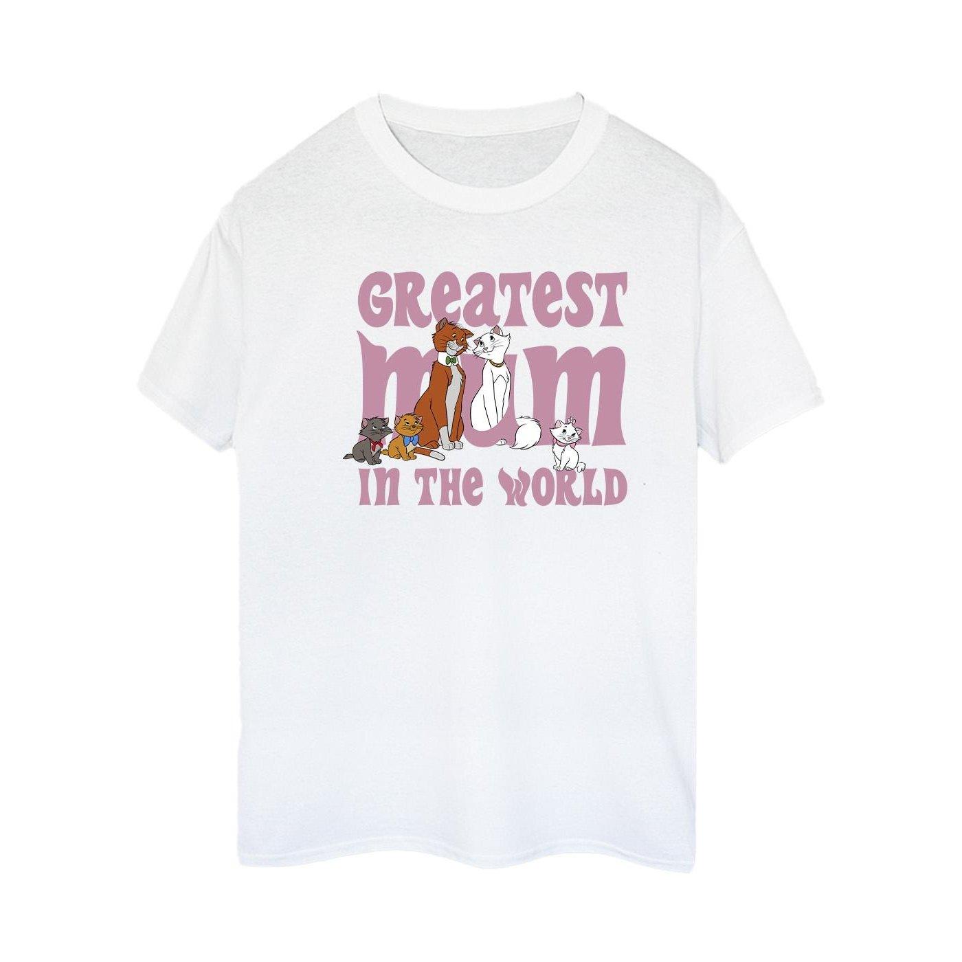 Image of The Aristocats Greatest Mum Tshirt Damen Weiss M