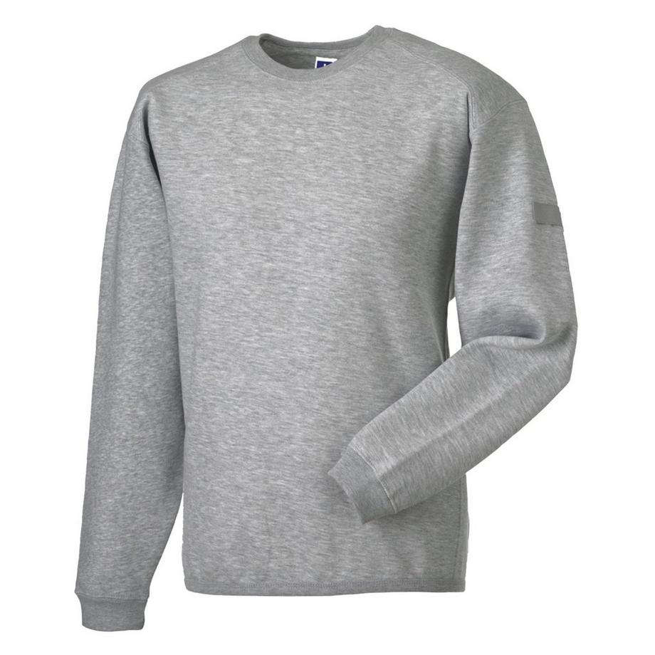 Russell Workwear Girocollo Set In Felpa Top  