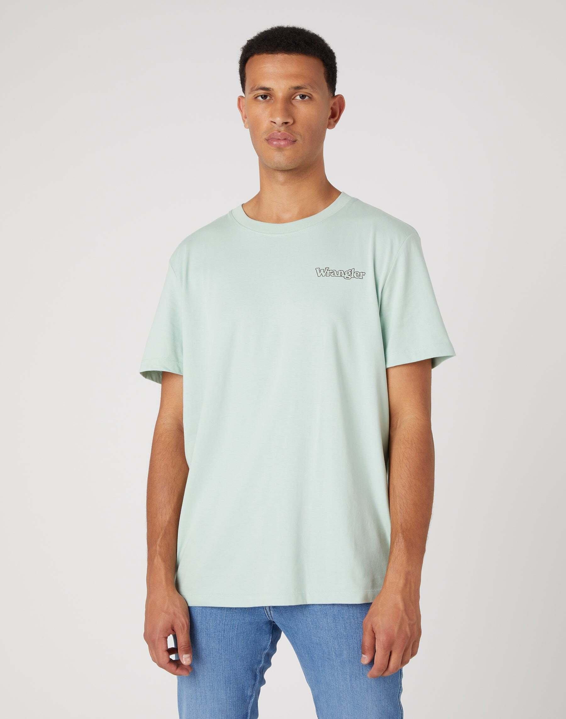 Image of T-shirts Logo Tee Herren Grün M