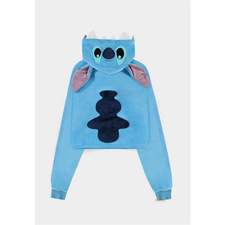 Difuzed Lilo & Stitch Stitch Crop Top Sweatshirt  