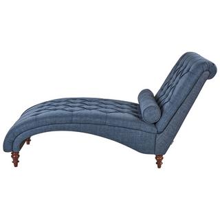 Beliani Chaise longue en Polyester Glamour MURET  