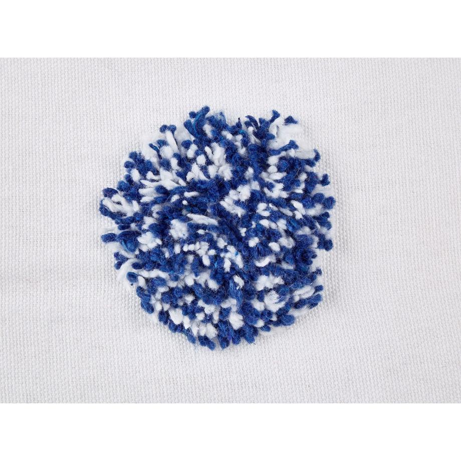 Beliani Lot de 2 coussins décoratifs en Coton  BRACKEN  