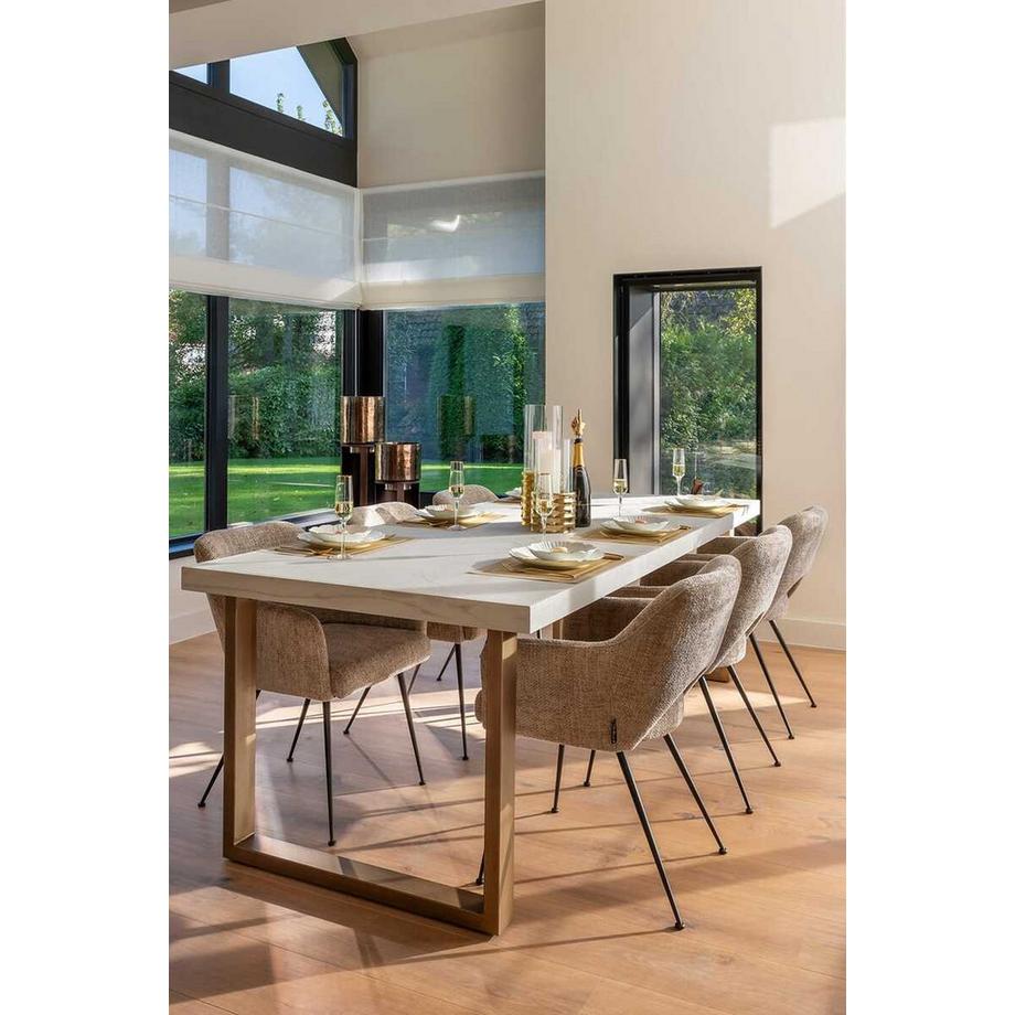 mutoni Tavolo da pranzo Whitebone 235x100  