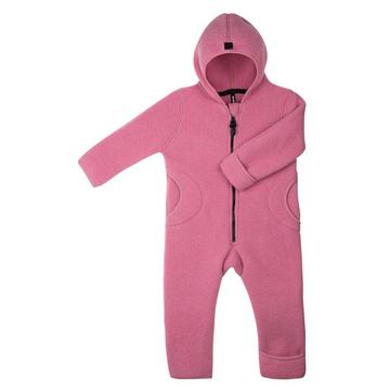 Baby Fleeceoverall dusty-pink