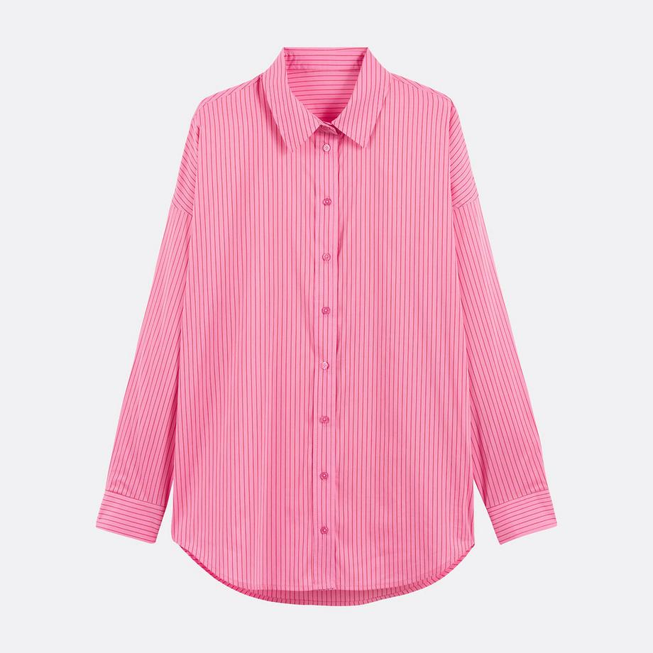 La Redoute Collections Signature Apolline Camicia Larga a Righe  