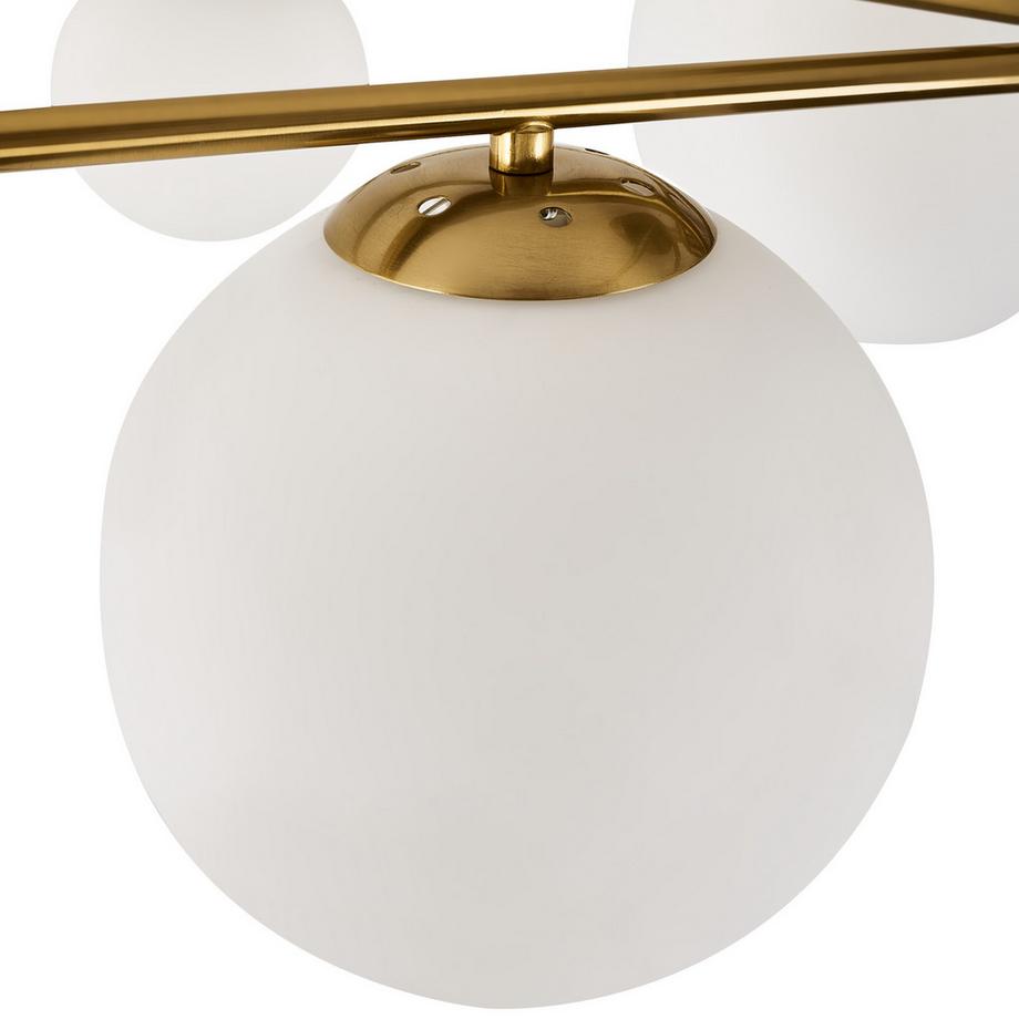 Beliani Deckenlampe aus Eisen  ISAR  