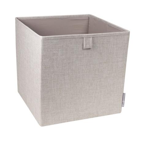 Bigso Box of Sweden SOFT Aufbewahrungsbox CUBE   Beige  