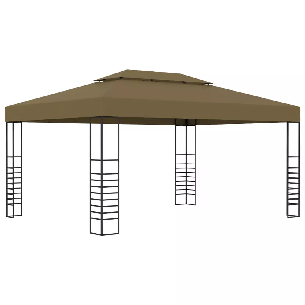 Vidaxl - Chapiteau 3x4 m Taupe 180 g/m²