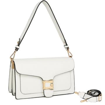 Umhängetasche Schultertasche Abendtasche Clutch mit 2 abnehmbaren breiten Riemen Kreditkartenfächer