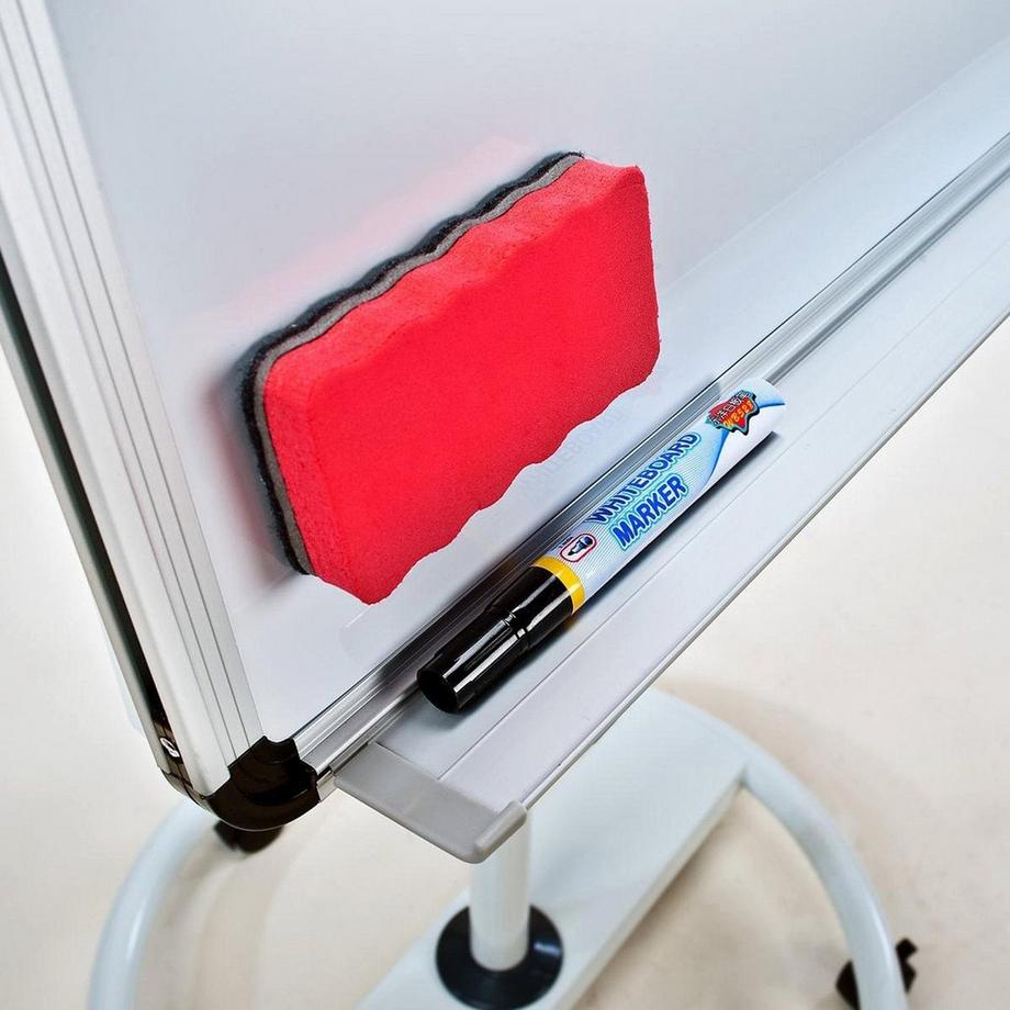 Master of Boards  Mobiles Flipchart Shark | Rollenfuss | Höhenverstellbar 