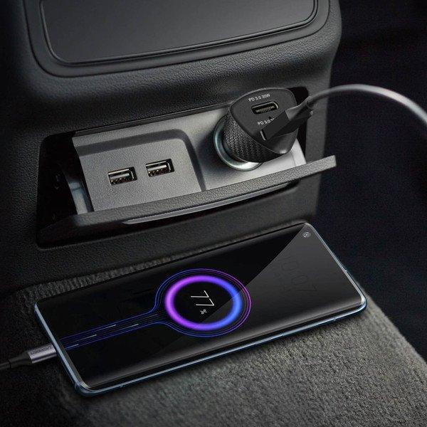 Avizar  Chargeur Voiture 2x USB-C 40W 