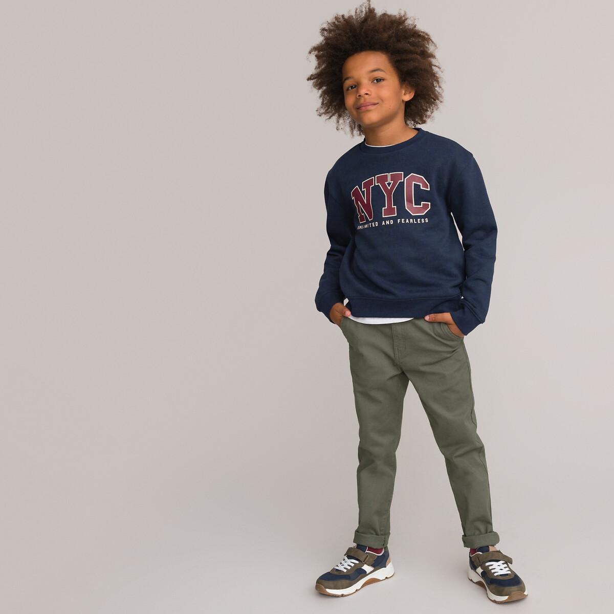 Image of Chinohose Jungen Grün 128/134