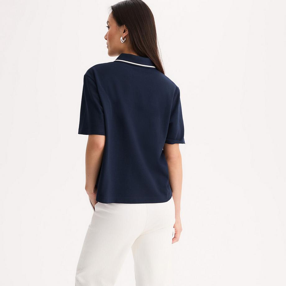 La Redoute Collections Polo Manches Courtes Coton Pique  