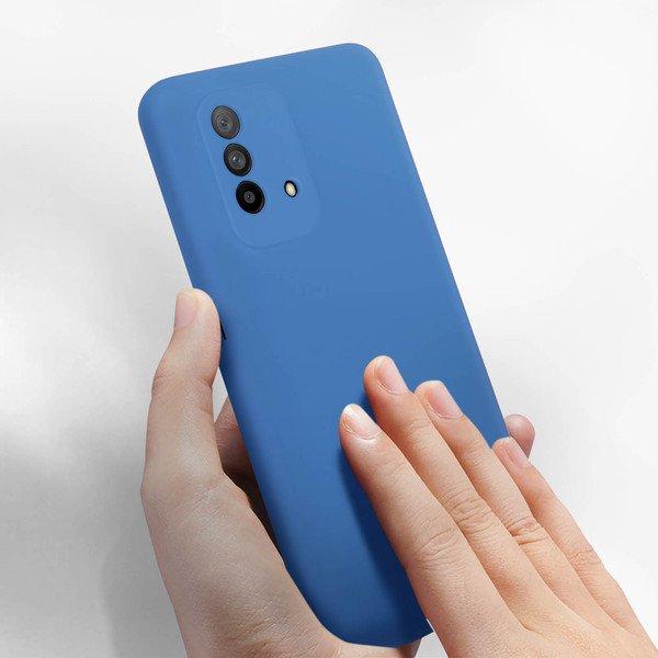 Avizar  Soft Touch Hülle Oppo A74 Blau 