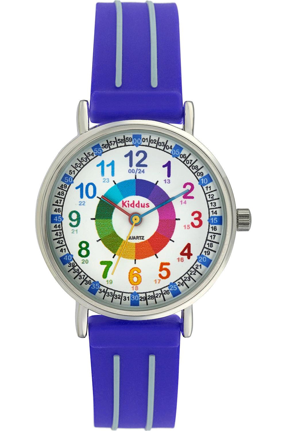 Kiddus  Time Teacher Blue  Kinderuhr 